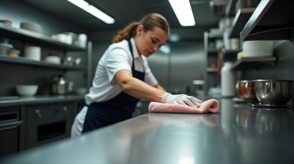 Pourquoi un suivi du nettoyage en cuisine d'hôtel est indispensable